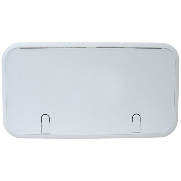 TH Marine Designer Series Polar White Access Hatch, 11in x 19in -  HDS-1119-2-DP