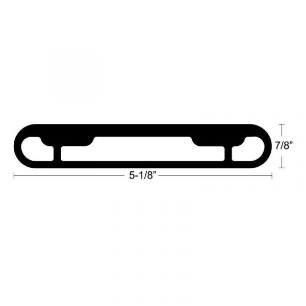 Taco T-Top Extrusion Plate, Grand Slam Mount - GSE-1939BSA30-C - Image 2