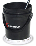 Shurhold Rope Handle Black Bucket 5 Gallon 2452