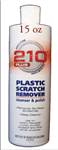 Sumner Laboratories 210 Plus Plastic Scratch Remover Cleaner & Polish 15 oz  Bottle