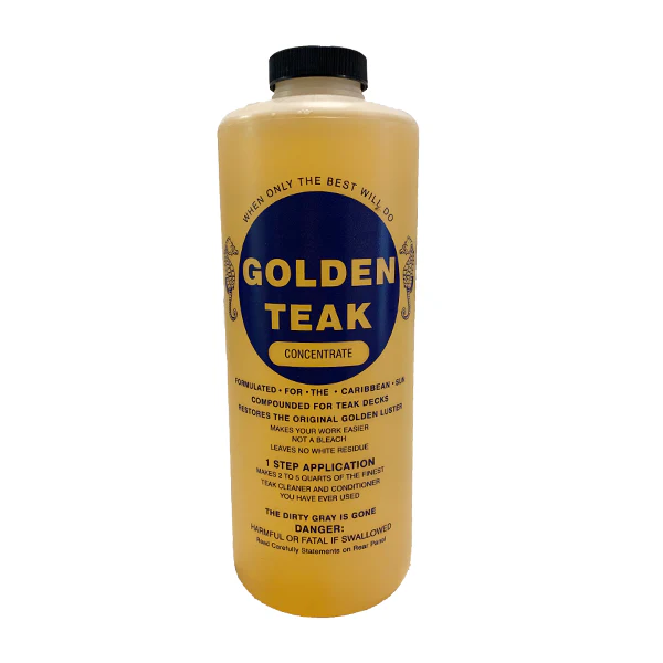 Golden Teak Concentrate Teak Cleaner Quart Dc Teak G Boat